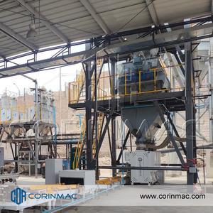 Machine automatique de fabrication de mastic pour murs 10-15 t/h Fournisseur de ligne de mortier sec pour carreaux de plâtre de mélange d'adhésifs entièrement automatique - Product Image 5