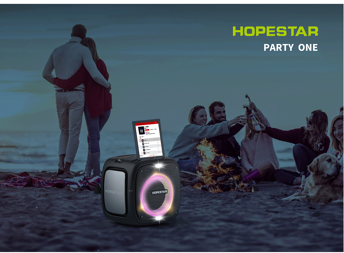 HOPESTAR PARTY ONE ポータブルスピーカー Party One Mini Portable Sport Speaker – HopeStar Shop