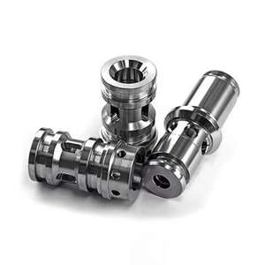 Klantspecifieke hoogprecisie metaalbewerking 5-assige <span class=keywords><strong>CNC</strong></span> frees- en draaibewerking van onderdelen van roestvrij staal en titanium, prototypeproductie - Product Image 1