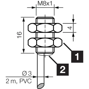 Sensor de proximidad DCC08M02PSLK/16 - Product Image 2