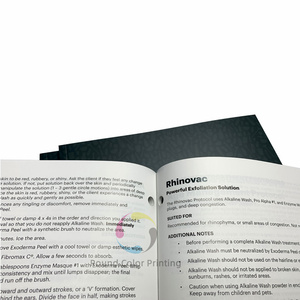 Bon marché, impression en gros personnalisée à prix réduit, <span class=keywords><strong>brochure</strong></span> de catalogue en papier A4, manuel d'instruction, impression - Product Image 4