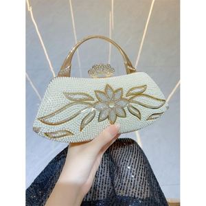 女性用イブニングハンドバッグ、グリッタートップハンドルクラッチバッグ、パーティー、プロム、結婚式用 2025 - Product Image 5