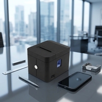 Cashino CSN-58V Printer Thermal Langsung Multi-Antarmuka 58mm Pemotong Otomatis USB Kompatibel ESC/POS Stok untuk Penggunaan Desktop