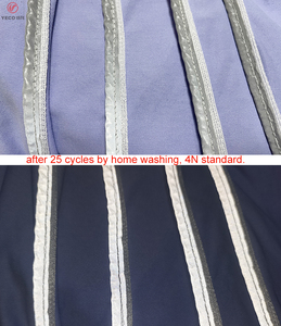 Găng Tay Vải Polyester Sọc Phản Quang Màu Bạc Tuyệt Vời Nhìn Thấy Ban Đêm Phụ Kiện Quần Áo - Product Image 2