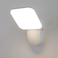 Applique murale moderne Jane 12W IP65 LED en aluminium étanche à l'énergie solaire éclairage extérieur pour jardin chambre allée couloir pour la maison