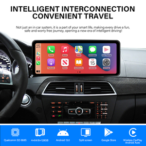 Écran de voiture Android 12,3'' pour <span class=keywords><strong>Mercedes</strong></span>-Benz Classe C 4.5 W204, 2400x900+2K, <span class=keywords><strong>GPS</strong></span>, 8 Go de stockage, Android Auto, CarPlay, 4G WIFI - Product Image 4