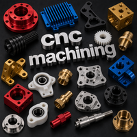 Pièces usinées CNC, usinage de précision CNC, fraisage et tournage, production selon les plans du client, service d'usinage CNC