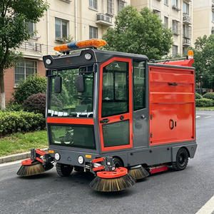 Balayeuse routière multifonctionnelle centralisée pour nettoyage humide et sec, avec <span class=keywords><strong>panneau</strong></span> intégré, pour le nettoyage des routes des sites touristiques - Product Image 3
