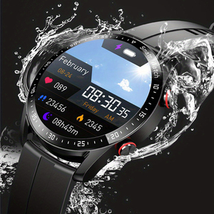 <span class=keywords><strong>LCD</strong></span> Relogio Smartwatch Vòng đeo tay Relojes Hombre không thấm nước thép không gỉ thông minh đồng hồ cho nam giới 2024 - Product Image 3