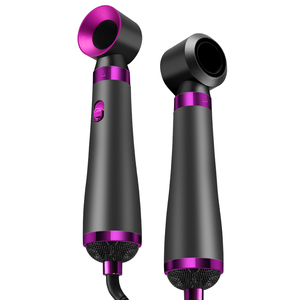 5 in 1 Hot Air Brush Hot Comb Hair Styler Hair Dryer Straightener Ionic Frizz <b>Control</b> Hair Drying Styling Tool - Product Image 1