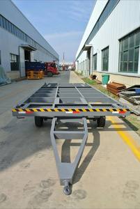 工厂仓库物料运输用重型工业平板拖车 - Product Image 6