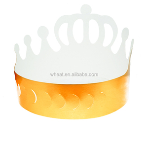 Corona Personalizzata con Logo per Compleanno, Cappello da <span class=keywords><strong>Principe</strong></span> e Principessa, Decorazione per Feste di Compleanno - Product Image 4