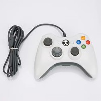 Manette de jeu filaire USB avec moteur de vibration pour Xbox 360, contrôleur de jeu pour PC