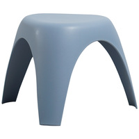 Tabouret moderne en plastique pour coffre d'éléphant salon épaissi usage domestique tabouret empilable pour changer les chaussures petit appartement créatif simple