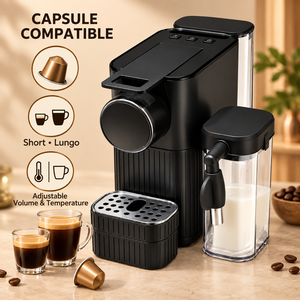 เครื่องชงกาแฟแคปซูลอัตโนมัติเสียงเบาสำหรับใช้ในบ้าน ยี่ห้อ <span class=keywords><strong>UHome</strong></span> ขายส่ง - Product Image 1