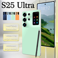 Smartphone 5G S25 Ultra 2025 en Gros, Écran 4K, 16 Go + 1 To, Débloqué Mondial (RU), Batterie 8000 mAh, État Neuf