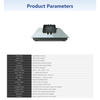 Transmetteur de poids numérique HX01C Modbus RTU RS485 RS232 Amplificateur de signal de cellule de pesage 4 canaux 4-20mA Étanchéité IP65 Précision C3