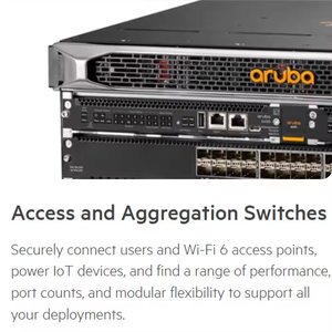 Commutateur Hpe Aruba Networking <span class=keywords><strong>Cx</strong></span> <span class=keywords><strong>6100</strong></span> 48g Class4 Poe 4sfp+ 370w Cl4 Jl675a Jl676a d'origine - Product Image 5