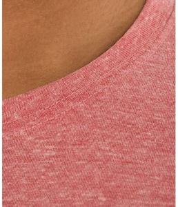 Quá Khcỡ Cổ Điển Đồ Họa Người Đàn Ông Của Pha Trộn T-Shirts Tùy Chỉnh In Cơ Bản Cổ Mềm Dệt Kim Thạch Màu Rắn Mô Hình Thiết Kế - Product Image 5