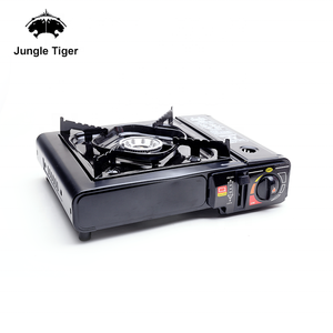 Réchaud à <span class=keywords><strong>gaz</strong></span> portable haute puissance coupe-vent, compact, pour le camping, la randonnée, le pique-nique, la cuisine en plein air - Product Image 1