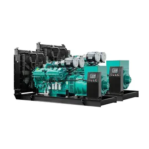 Closed radiator Brand diesel engine OEM ODM 3 phase generator 60KW rated power Diesel generator set