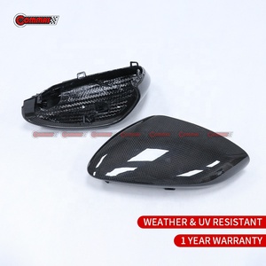 Carcasa de Espejo Retrovisor Lateral Trasero de Fibra de Carbono Seca de Alta Calidad, Estilo OEM, para Ferrari SF90 - Product Image 6