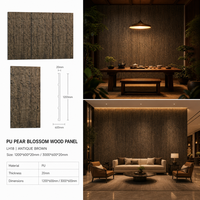 Panneau décoratif mural intérieur moderne imperméable en PU, imitation pierre 3D pour salon, chambre et salle de sport
