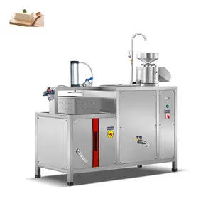 Máquina de imprensa de tofu automática, equipamento de processamento de alimentos