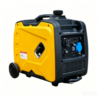 Générateur à essence silencieux 5KW à onduleur, onde sinusoïdale pure, 5000W, 4 temps, pour usage domestique, camping et VR