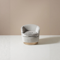 Fauteuil de salon au design moderne avec pieds en métal, tissu en velours noir, fauteuils d'appoint, meubles de salon
