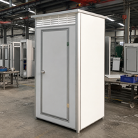 Toilettes portables écologiques pour chantier, toilettes mobiles avec douche, unité de toilettes à montage rapide pour événements extérieurs