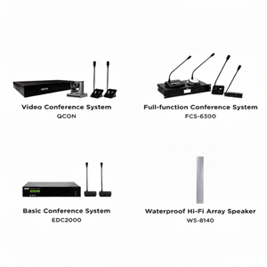 Système de caméra de conférence à double microphone pour des réunions hybrides conviviales - Product Image 1