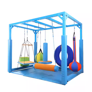 Columpio de Suspensión para Integración Sensorial, Equipo de Entrenamiento de Ejercicio Físico para Niños en Interiores, Sala de Escalada, Canasta Colgante para el Hogar - Product Image 2