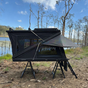 Tienda de Campaña de Techo Rígida de Fibra de Carbono de Alta Calidad para Automóvil, con Apertura Lateral, Plegable en Forma de Z, para Acampar al Aire Libre - Product Image 2