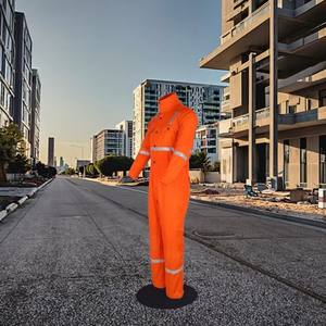 Combinaison de protection AmpsafeX pour la formation en sauvetage minier, style divisé, personnalisable, vêtements de pompier Nomex IIIA, ATPV 5 HRC 5 pour les incendies - Product Image 4