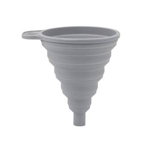 Food Grade Sustainable Water Bottle Oil <b>Liquid</b> Transfer Use Utensil <b>Silicone</b> Collapsible Funnel - Product Image 5