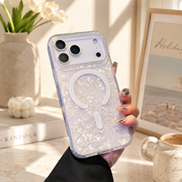Coque de téléphone antichoc avec anneau magnétique et coussin d'air en TPU+PC IMD IML résistante à l'usure pour 11-17 Pro Max, fournisseur d'usine OEM