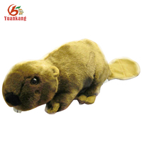 Jouets de castor de bébé en peluche spandex personnalisés bon marché avec conception de client