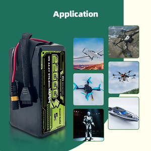 High Capacity GPR Power Semi-solid State 22000mAh 12S 47.4V 10C <b>Battery</b> UAV <b>Drone</b> <b>Battery</b> High Power Density 500 Cycles - Product Image 5