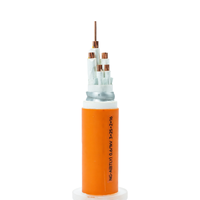 Cable NG-A(BTLY) 0.6/1kV 3x25+2x16mm2 con revestimiento de cobre y aluminio, resistente al fuego con LSZH, para circuitos industriales esenciales