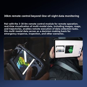 Escáner Lidar Portátil GeoScan, Mapeo 3D de Alta Precisión Remoto, Adquisición de Datos de Nube de Puntos SLAM, 1 Año de Garantía, Soporte SDK - Product Image 3