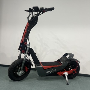 Scooter électrique pour adultes, autonomie longue portée 60-180 km, charge maximale 200 kg, batterie lithium 72V 40AH 50AH 60AH, roues de 16 pouces, avec grand écran - Product Image 1