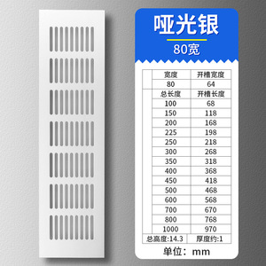 Breathable Mesh Shoe Cabinet Aluminum Alloy Grid Heat Dissipation Furniture Accessories Decorative Cover Ventilation Holes - Product Image 6