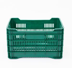 ตะกร้าพลาสติกสำหรับใส่ผลไม้สด แบบซ้อนได้ เกรดสำหรับอาหาร - Product Image 5