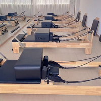 Nuevo Reformer de Pilates Comercial de Roble de la Mejor Calidad, Telescópico y Duradero, Certificado CE, Venta al Por Mayor