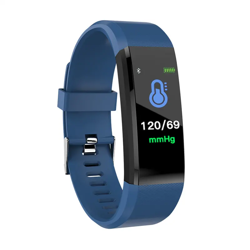 115 Plus Heart Rate Monitor Smart Band Hryfine App Bracelet Tft Color Touch Screen Smart Watch