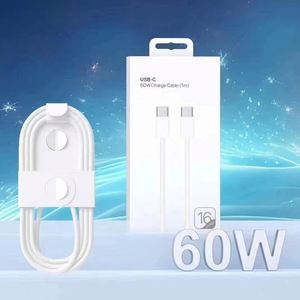 สายถักไนลอน USB-C ถึง USB-C ยาว 3.3 ฟุต 60W รองรับการชาร์จเร็ว PD สำหรับ iPhone, Samsung, แท็บเล็ต และอื่นๆ - Product Image 4
