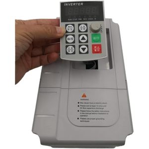 Convertisseur de fréquence ZW-AT1 4,0 kW 220 V monophasé pour le contrôle de vitesse des moteurs, variateur de fréquence (VFD) pour usage industriel - Product Image 3