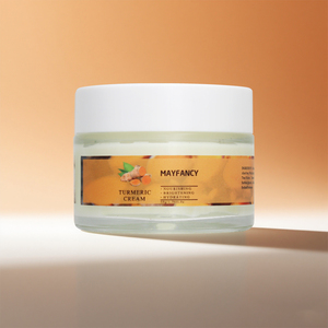 Boost Lustre Crème pour le <span class=keywords><strong>visage</strong></span> au curcuma à base de plantes Blanchiment et élimination de l'acné Crème anti-acné pour peau noire - Product Image 1