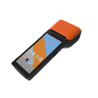 Android 13 Terminal portátil de mano Impresora móvil Escáner QR Máquina POS con impresora de 58mm R330